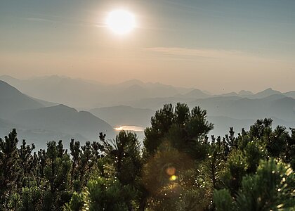 <p>Herrliche Aussicht in Tal vom Unterberghorn</p>